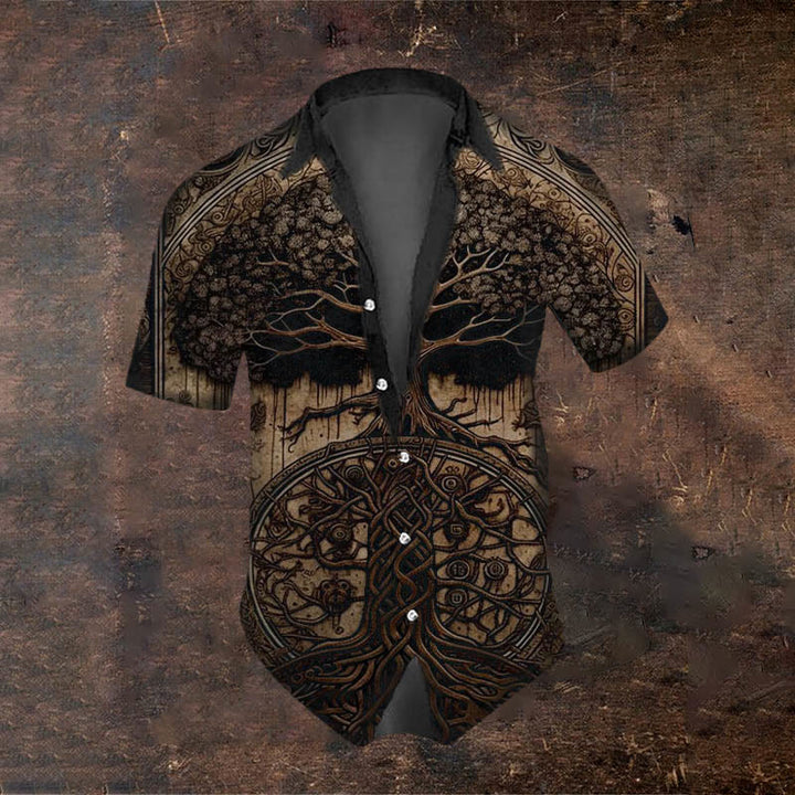 WorldNorse Tree of Life Short Sleeve Shirt