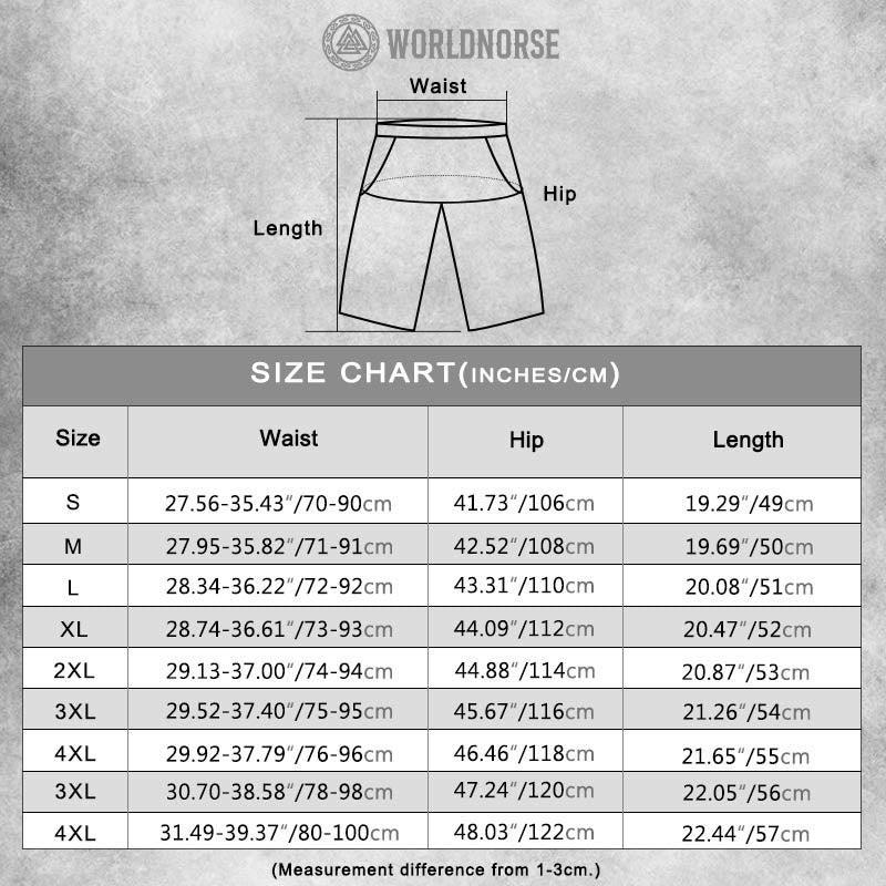 WorldNorse Celtic Knot Vegvisir Polo Shirt & Shorts Co-Ord Set - image 5
