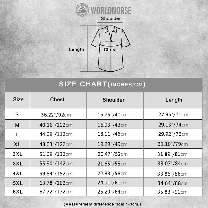WorldNorse Odin's Fierce & Fearless Polo Shirt & Shorts Co-Ord Set - image 3
