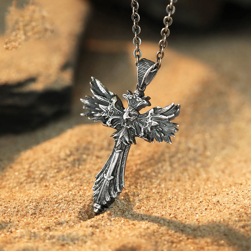 WorldNorse 925 Sterling Silver Raven Necklace