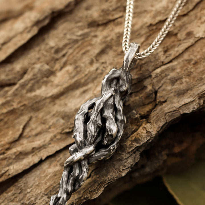 WorldNorse 999 Sterling Silver Vine Necklace