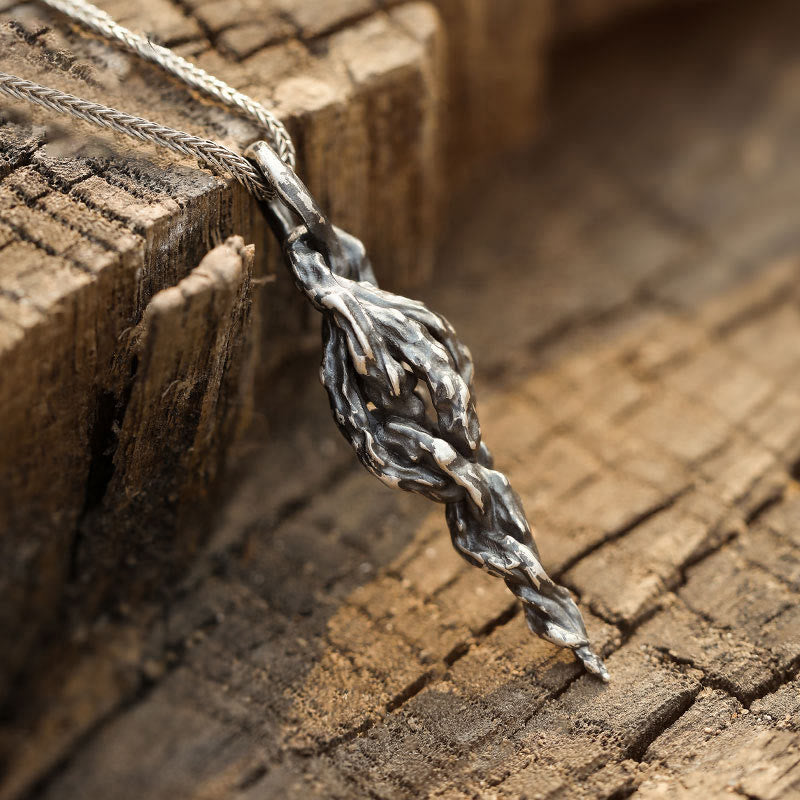 WorldNorse 999 Sterling Silver Vine Necklace