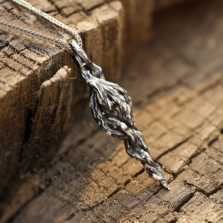 WorldNorse 999 Sterling Silver Vine Necklace