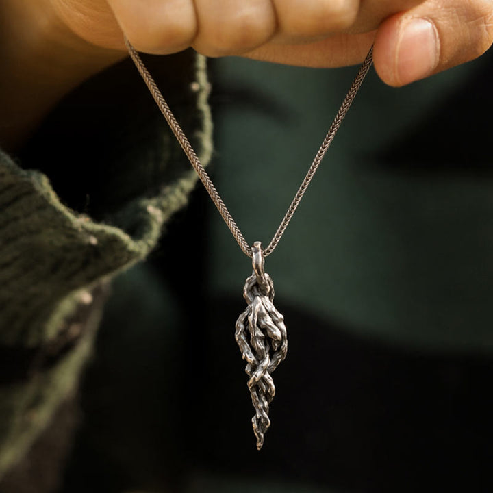 WorldNorse 999 Sterling Silver Vine Necklace