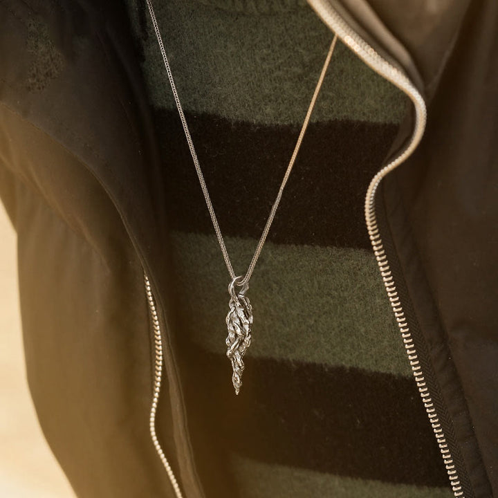 WorldNorse 999 Sterling Silver Vine Necklace