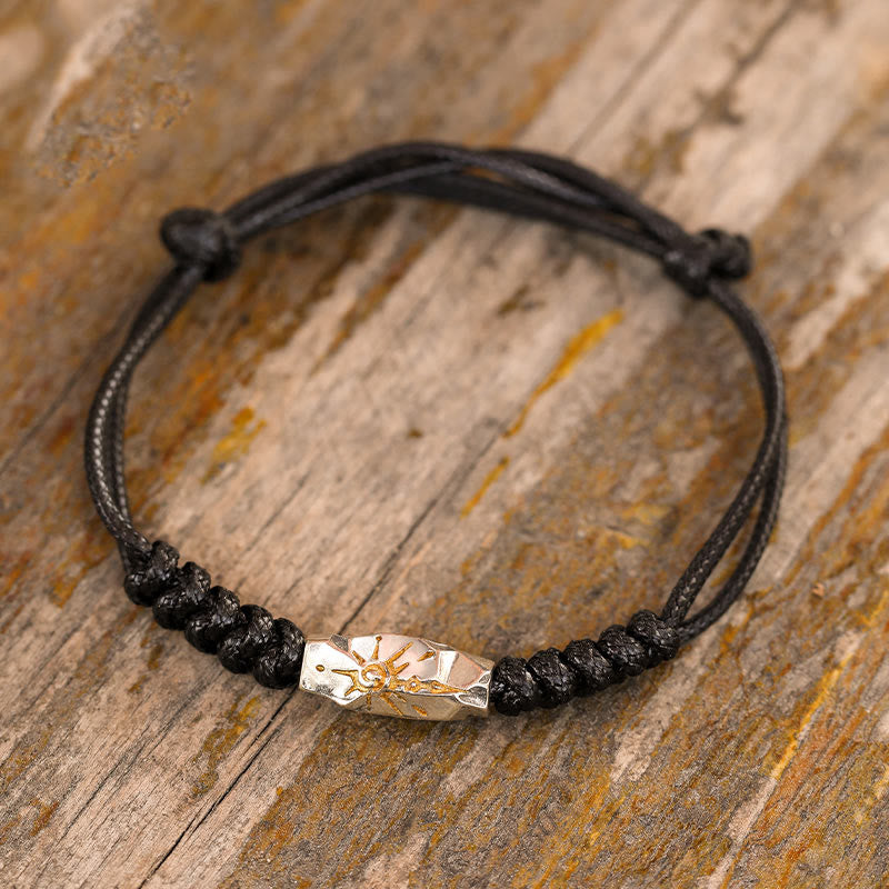 WorldNorse 925 Sterling Silver Wishing Stone Bracelet
