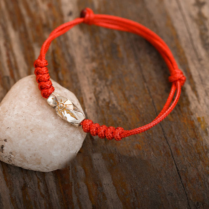 WorldNorse 925 Sterling Silver Wishing Stone Bracelet