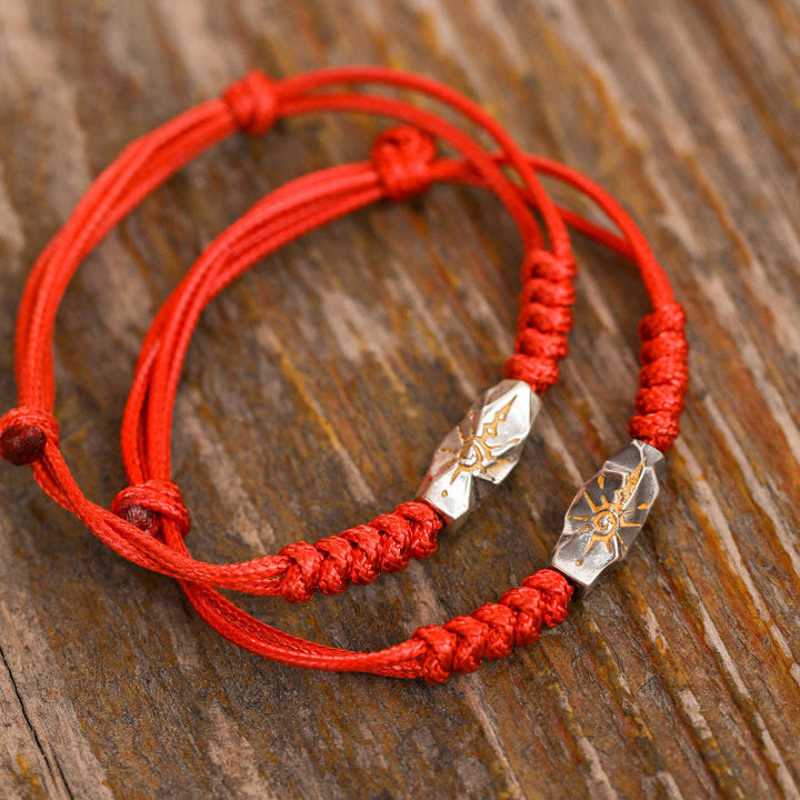 WorldNorse 925 Sterling Silver Wishing Stone Bracelet
