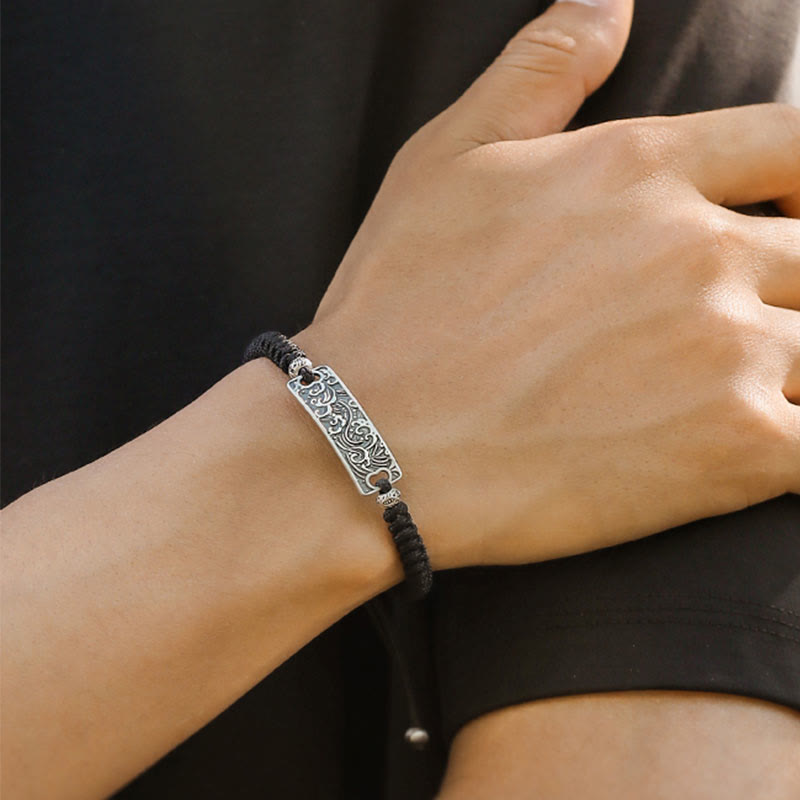 WorldNorse 925 Sterling Silver Waves Bracelet