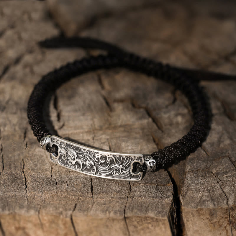 WorldNorse 925 Sterling Silver Waves Bracelet - image 5