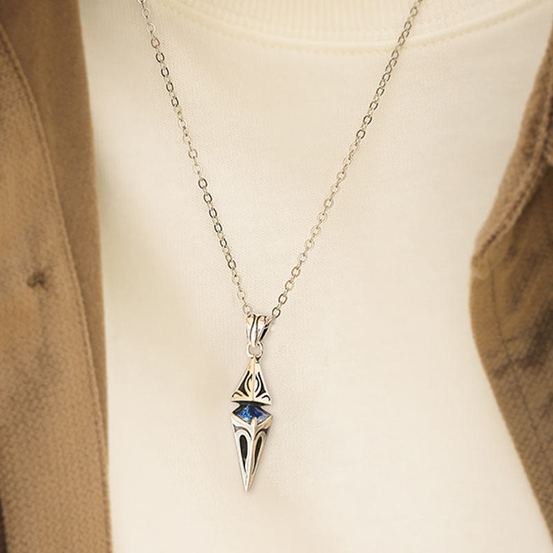 WorldNorse 925 Sterling Silver Starburst Necklace - image 1