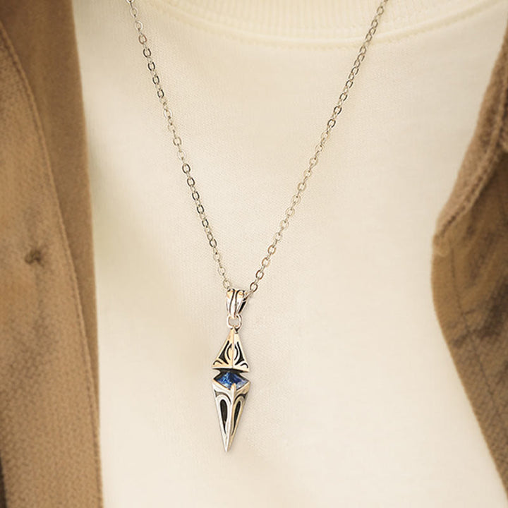 WorldNorse 925 Sterling Silver Starburst Necklace - image 1