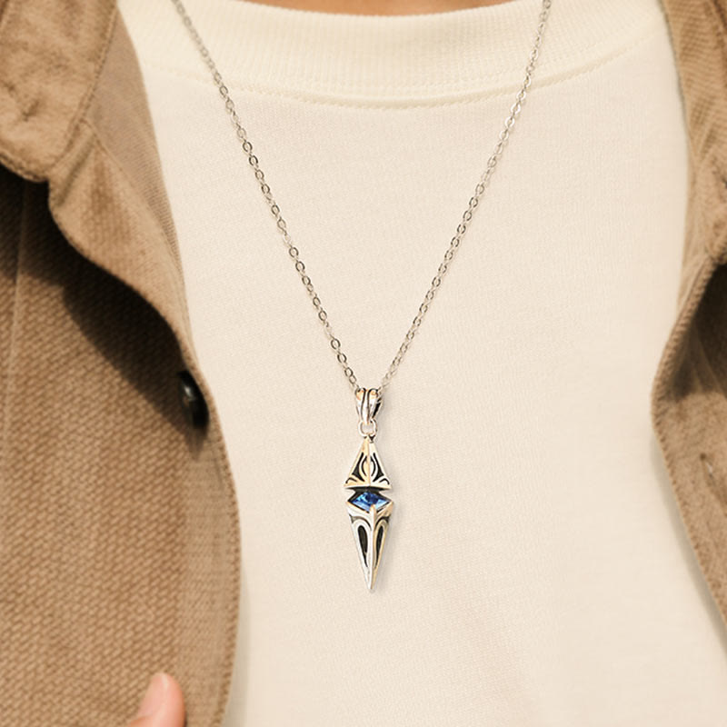 WorldNorse 925 Sterling Silver Starburst Necklace - image 6