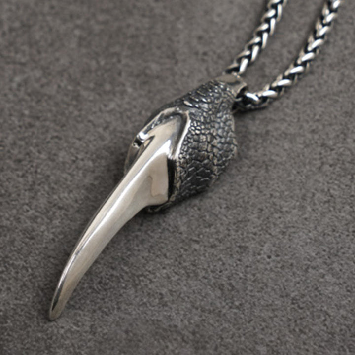 WorldNorse 925 Sterling Silver Norse Dragon Necklace