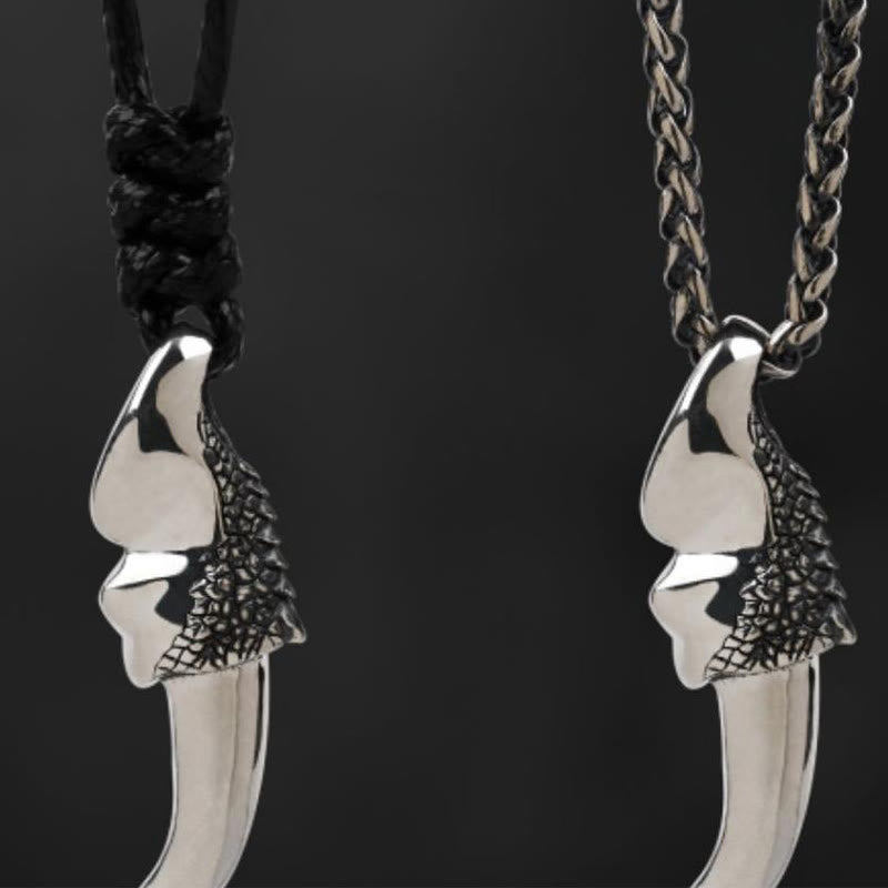 WorldNorse 925 Sterling Silver Norse Dragon Necklace