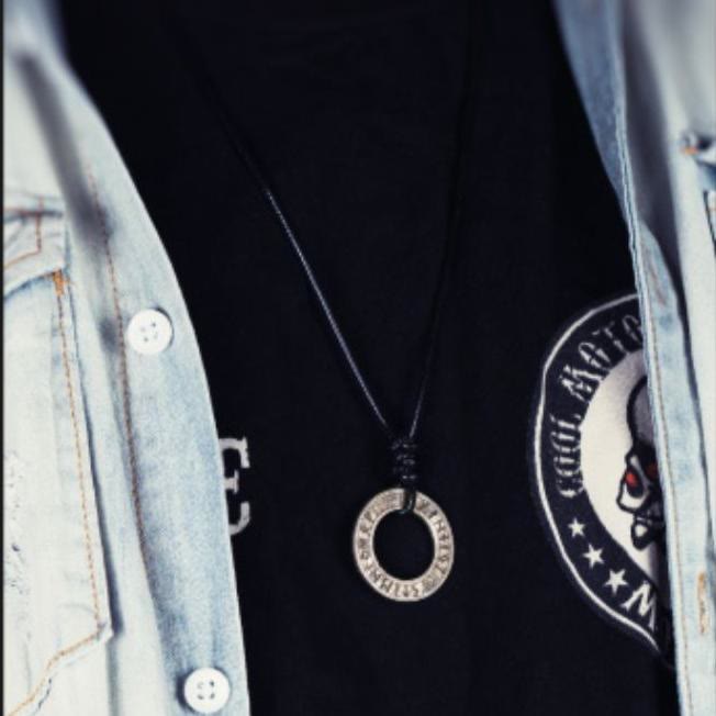 WorldNorse 925 Sterling Silver Runes Necklace