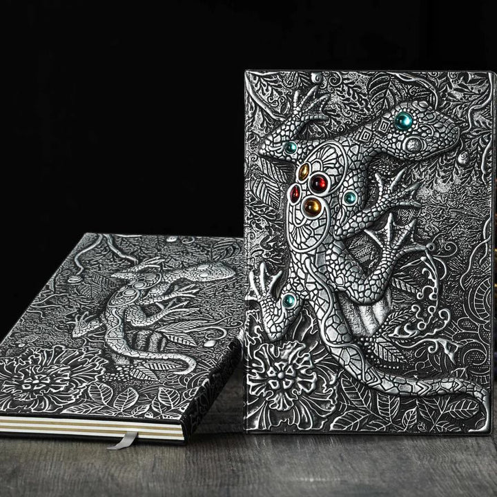 WorldNorse Lizard Gecko Embossed Notebook