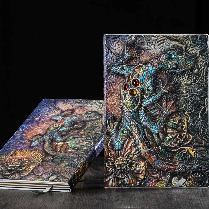 WorldNorse Lizard Gecko Embossed Notebook