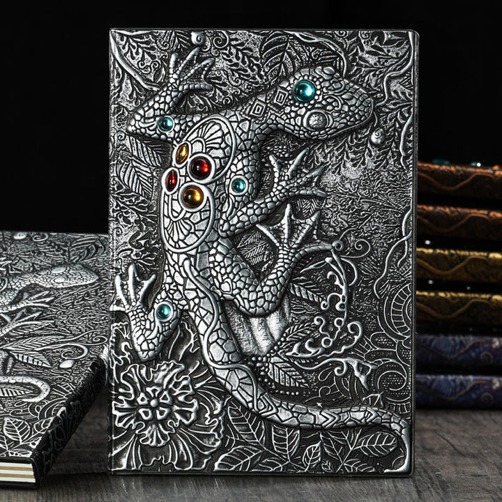 WorldNorse Lizard Gecko Embossed Notebook