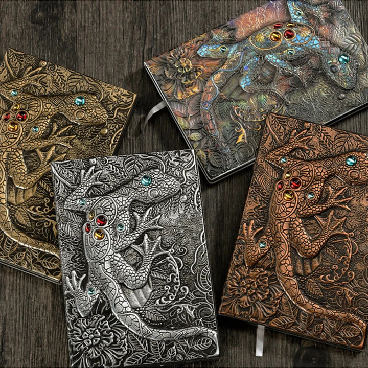 WorldNorse Lizard Gecko Embossed Notebook