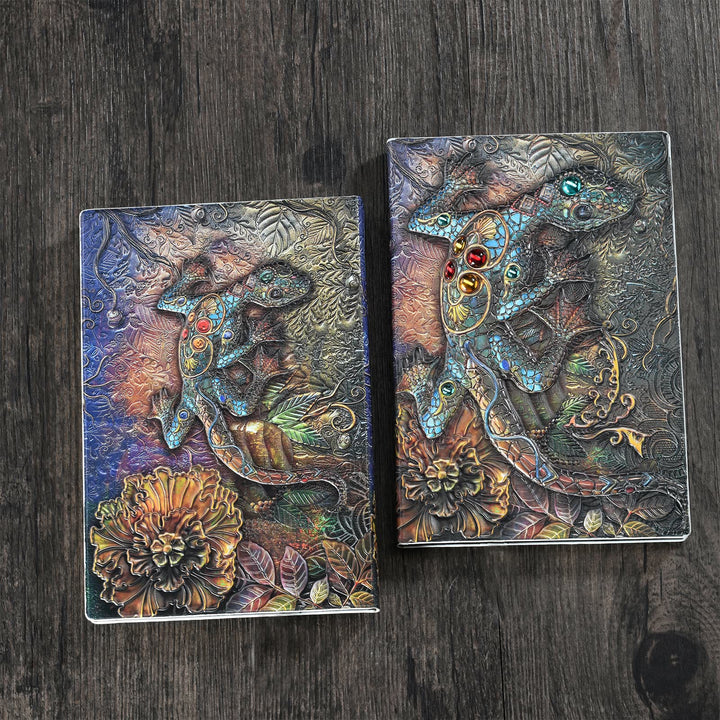 WorldNorse Lizard Gecko Embossed Notebook