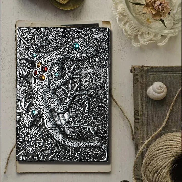 WorldNorse Lizard Gecko Embossed Notebook