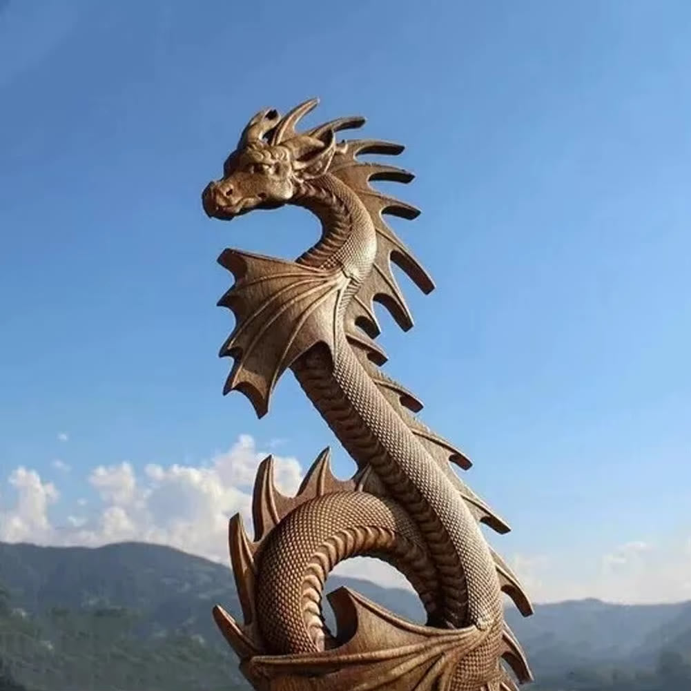 WorldNorse Viking Norse Dragon Resin Wall Decor