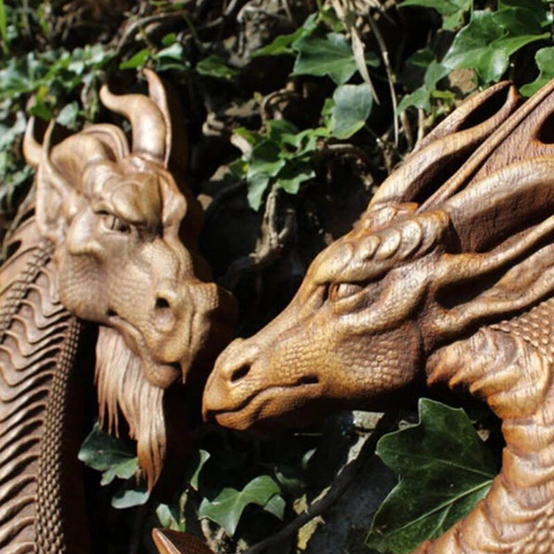 WorldNorse Viking Norse Dragon Resin Wall Decor