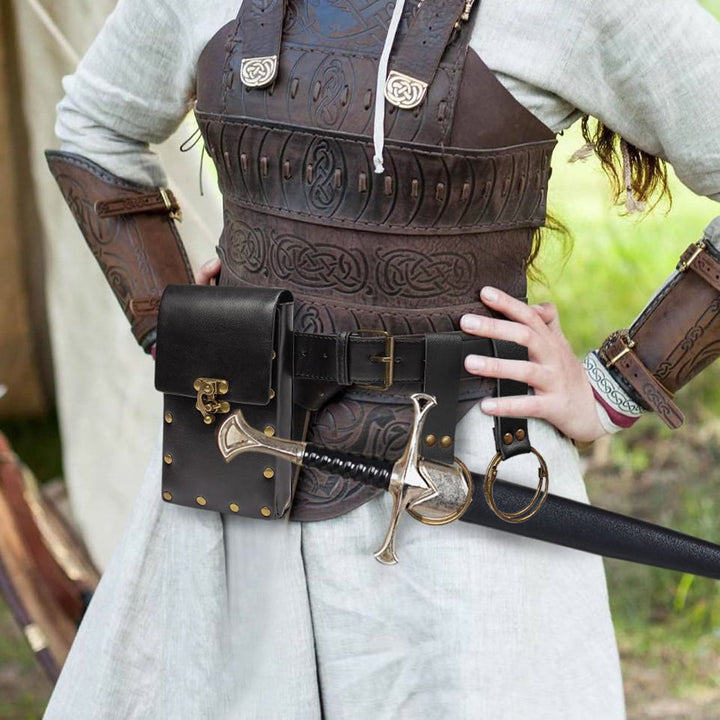 WorldNorse Ren Faire Belt Pouch Waist Bag - image 7