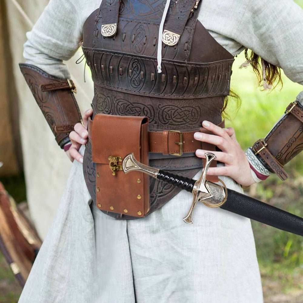WorldNorse Ren Faire Belt Pouch Waist Bag - image 1