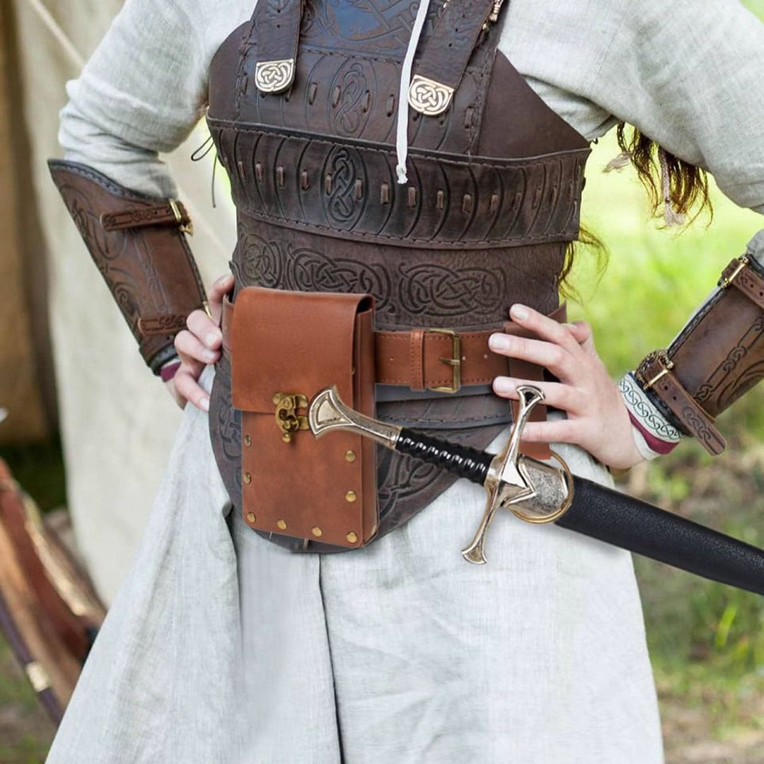WorldNorse Ren Faire Belt Pouch Waist Bag - image 1