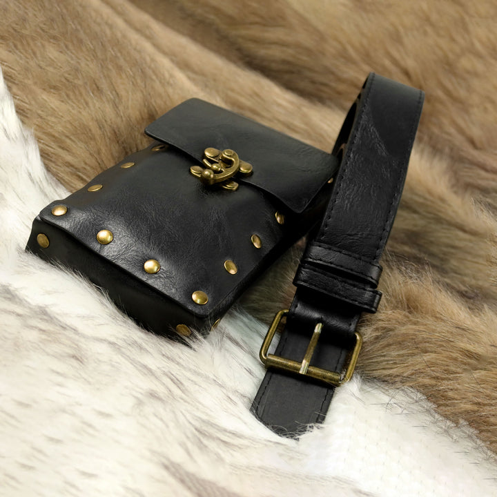 WorldNorse Vintage Fanny Pack Medieval Belt Pouch Bag - image 9
