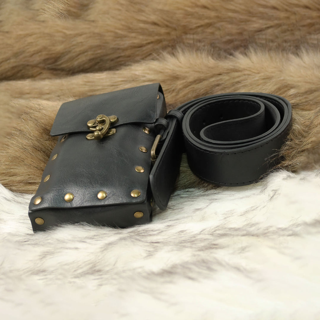 WorldNorse Vintage Fanny Pack Medieval Belt Pouch Bag - image 8