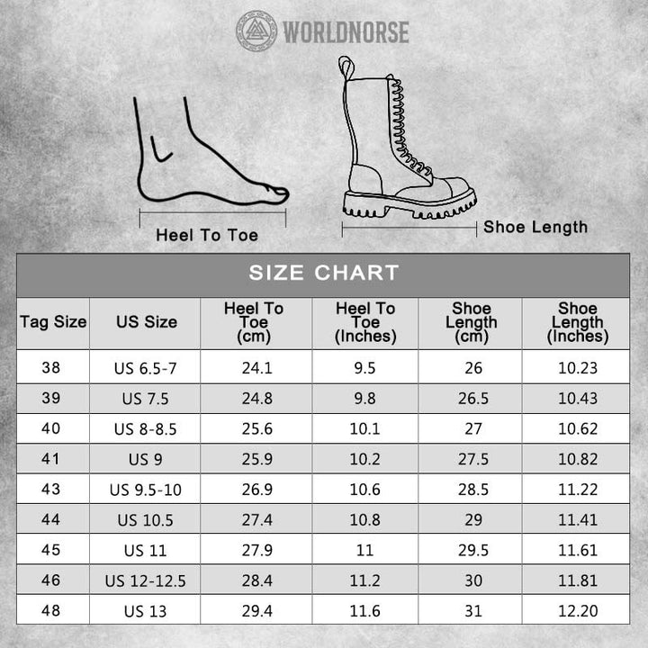 Worldnorse Medieval Leather Lace-up Boots