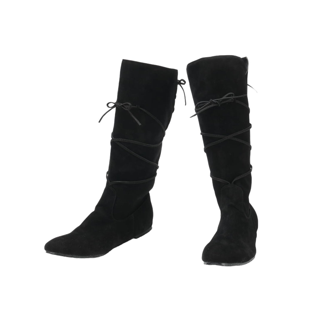Worldnorse Medieval Leather Lace-up Boots