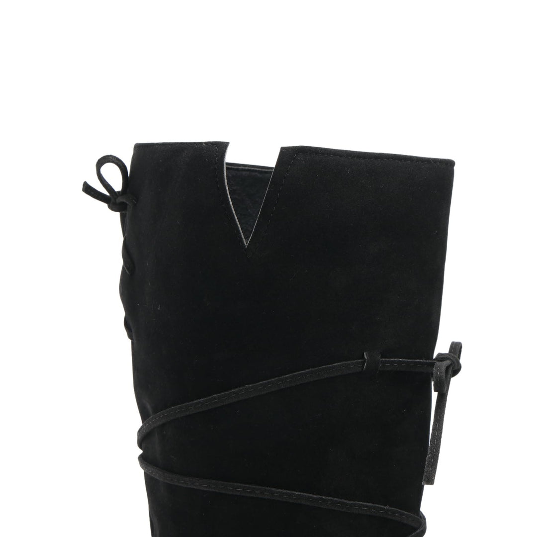 Worldnorse Medieval Leather Lace-up Boots