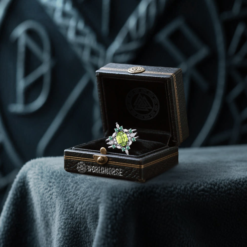 WorldNorse Eir's Grace Healing Crystal Ring - image 9