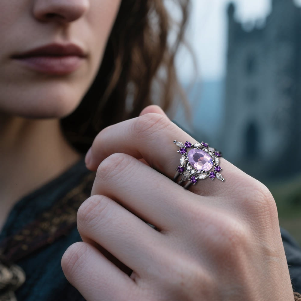 WorldNorse Eir's Grace Healing Crystal Ring - image 1