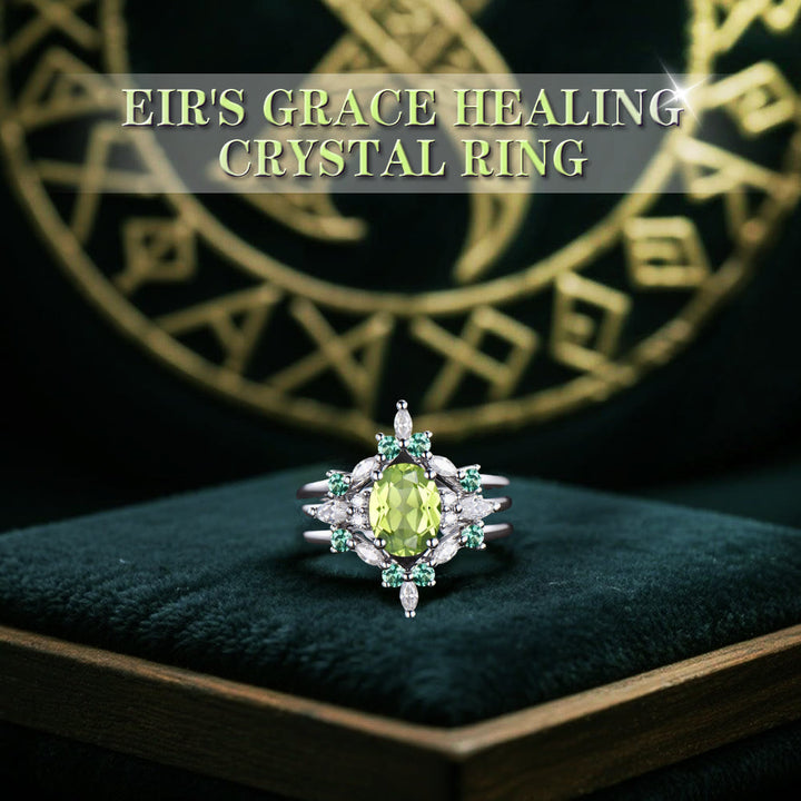 WorldNorse Eir's Grace Healing Crystal Ring - image 7