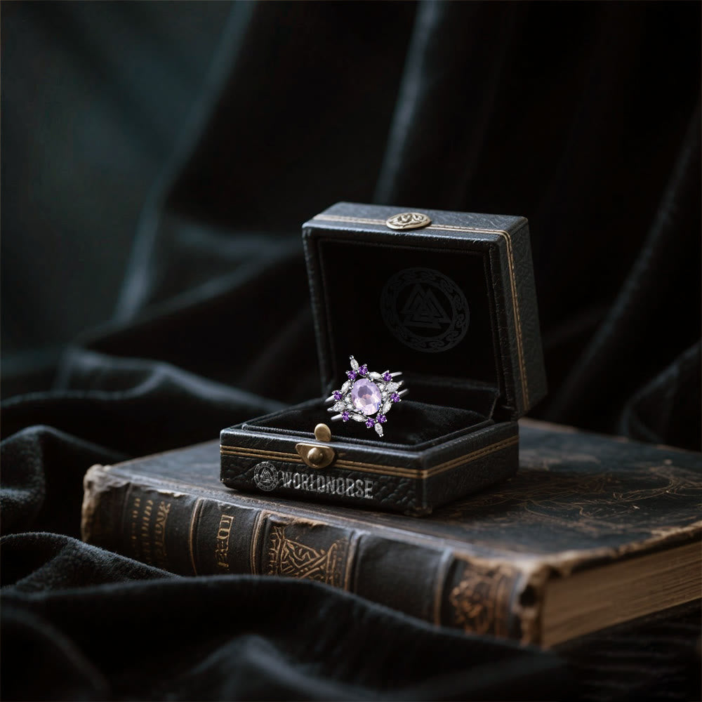 WorldNorse Eir's Grace Healing Crystal Ring - image 3
