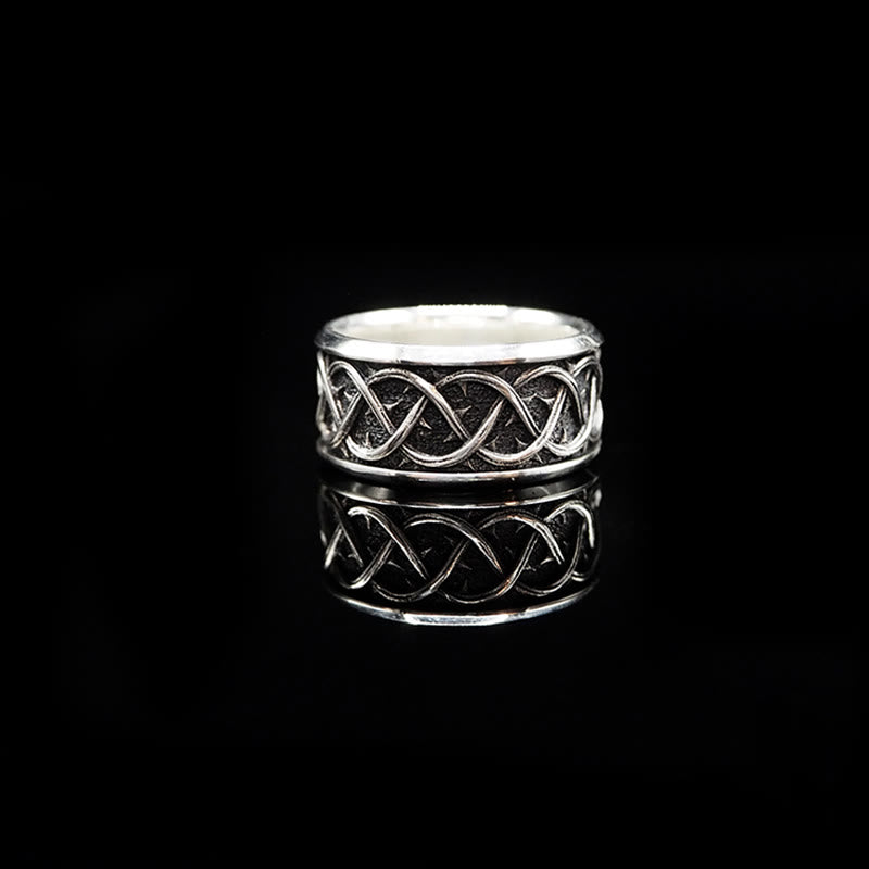 WorldNorse 925 Sterling Silver Thorn Crown Ring - AU Size V1/2 (US 11) - image 0