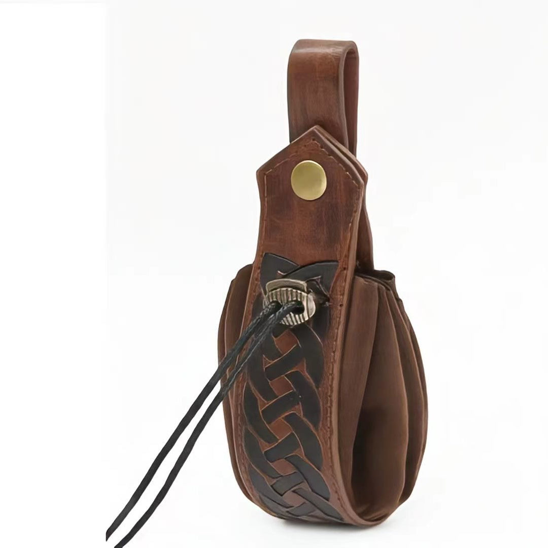 WorldNorse Vintage Coin Purse Dragon Yggdrasil Waist Bag Set - image 4