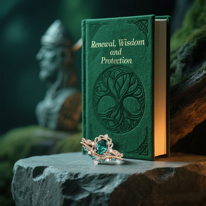 WorldNorse Elven Roots Of Yggdrasil Ring - image 4