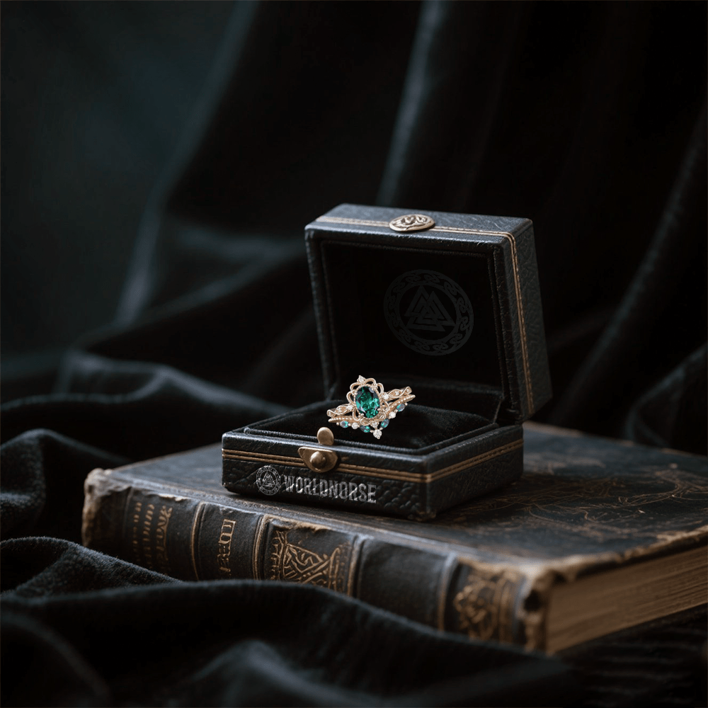 WorldNorse Elven Roots Of Yggdrasil Ring - image 5