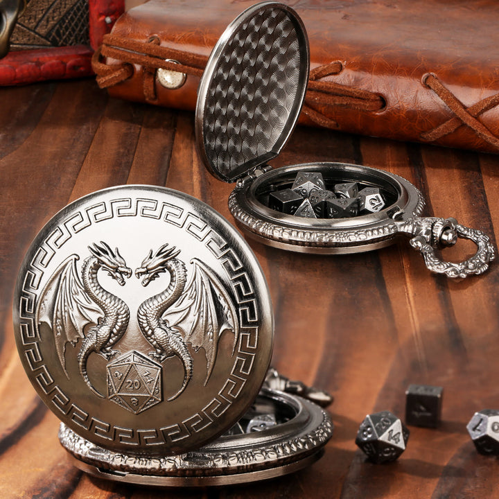 WorldNorse Double Dragon Polyhedral Dice Waist Chain - image 11