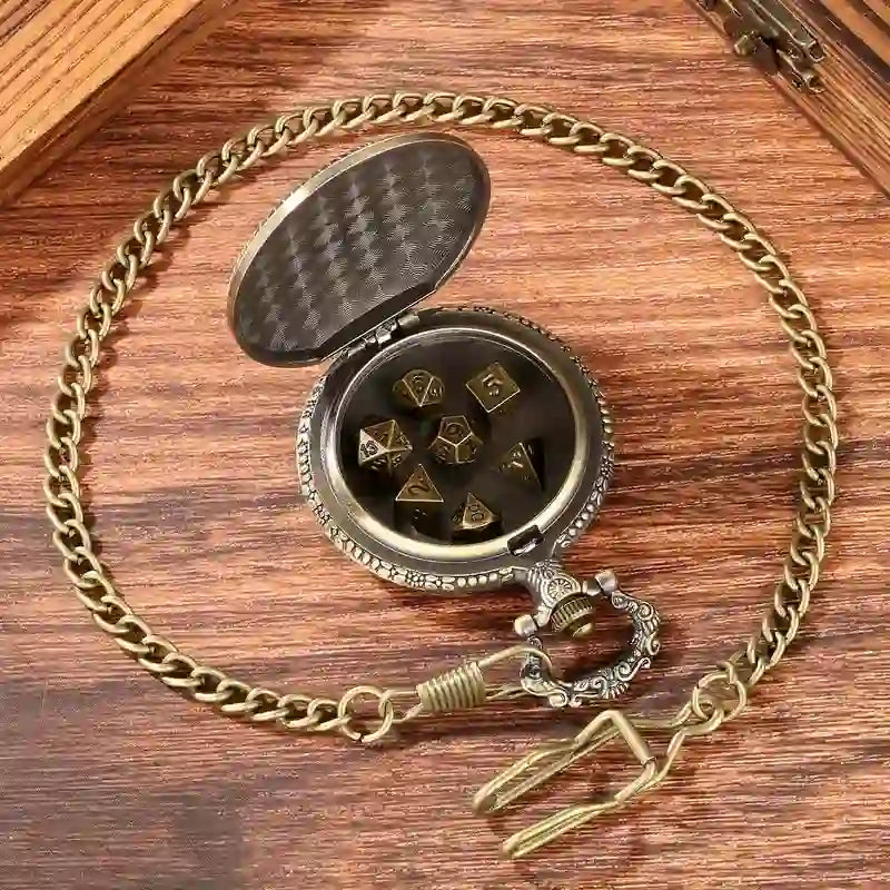 WorldNorse Bronze Dragon Mini Dice Waist Chain - image 4