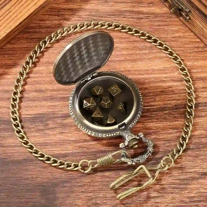 WorldNorse Bronze Dragon Mini Dice Waist Chain - image 4
