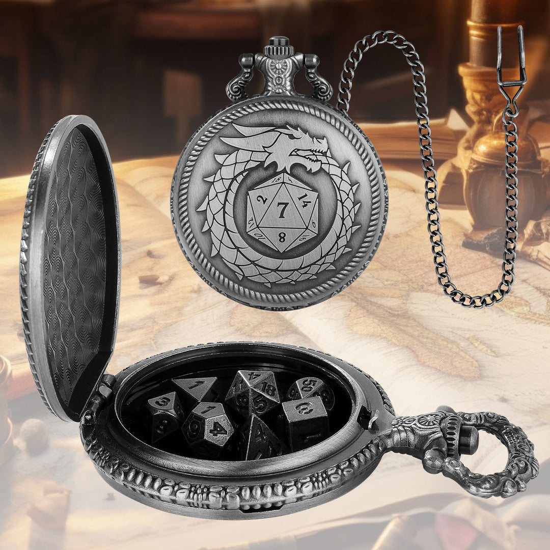 WorldNorse Bronze Dragon Mini Dice Waist Chain - image 10