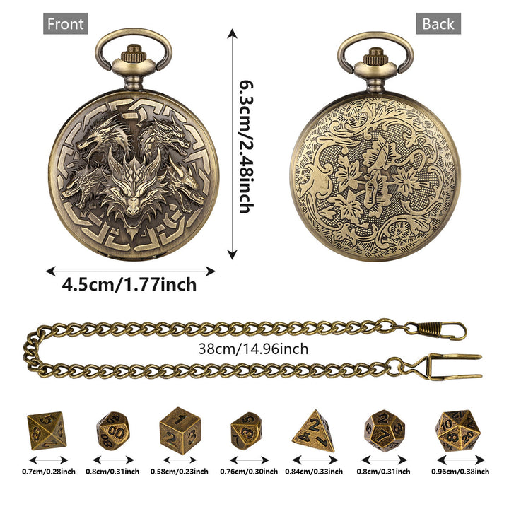 WorldNorse Norse Dragon Dice Accessories Waist Chain - image 6