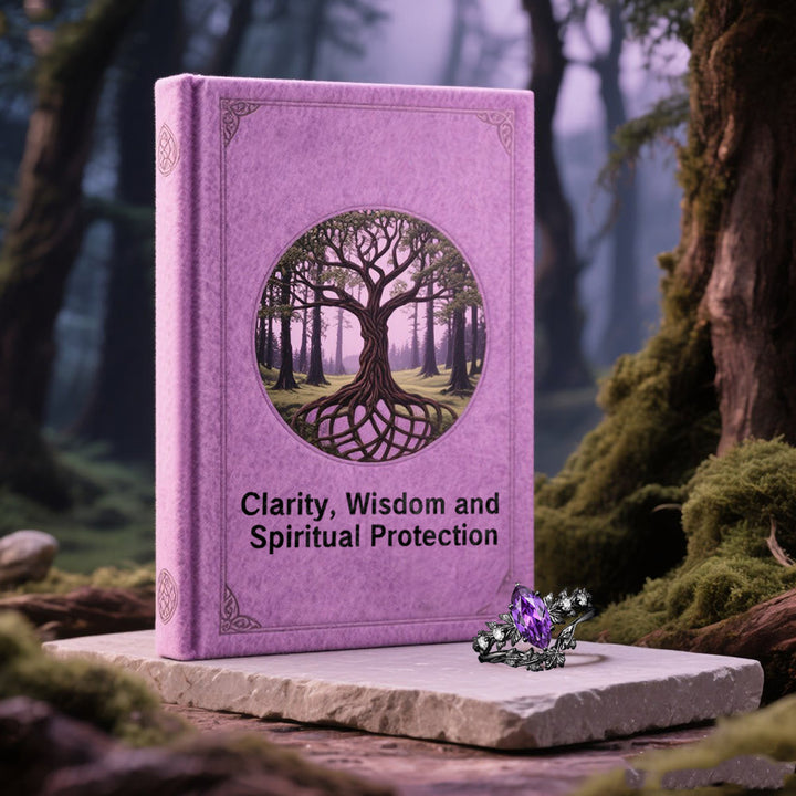 WorldNorse Mystwood Crown Amethyst North Ring - image 3